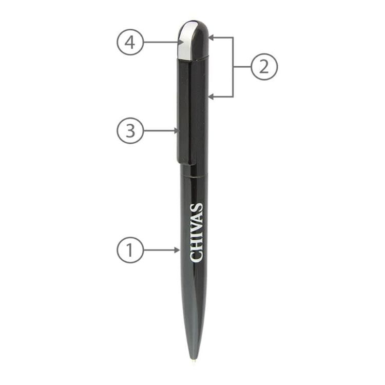 Picture of BND62 FOLK, TWIST METAL BALL PEN