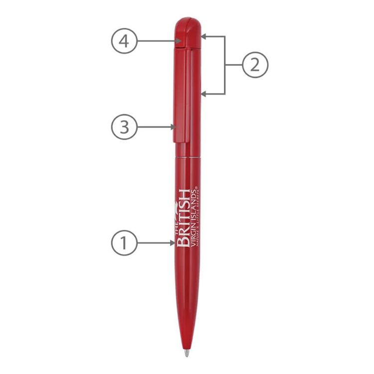 Picture of BND62 FOLK, TWIST METAL BALL PEN
