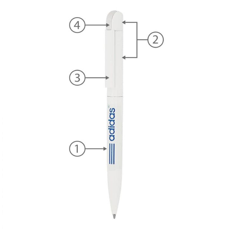 Picture of BND62 FOLK, TWIST METAL BALL PEN
