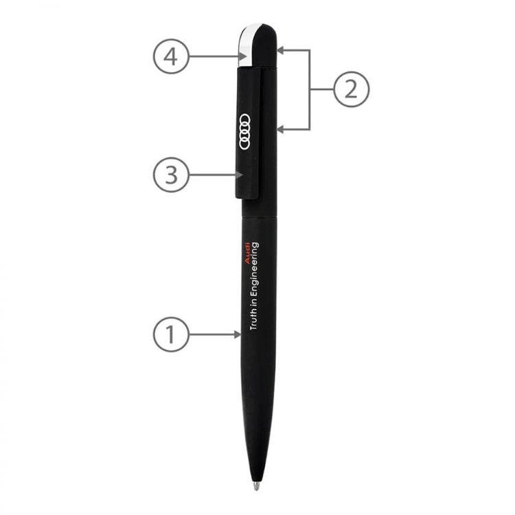 Picture of BND62 FOLK, TWIST METAL BALL PEN