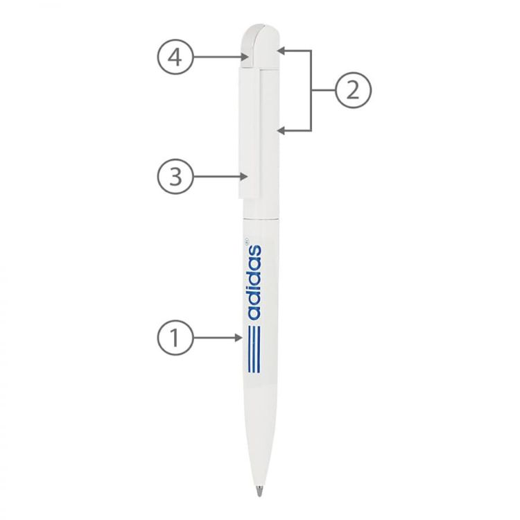 Picture of BND62 FOLK, TWIST METAL BALL PEN
