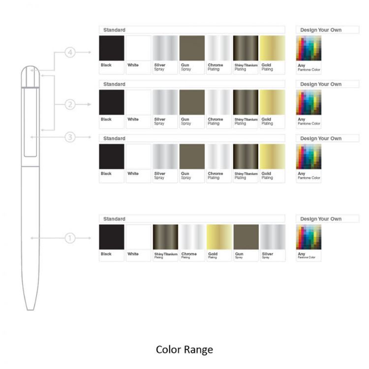 Picture of BND62 FOLK, TWIST METAL BALL PEN