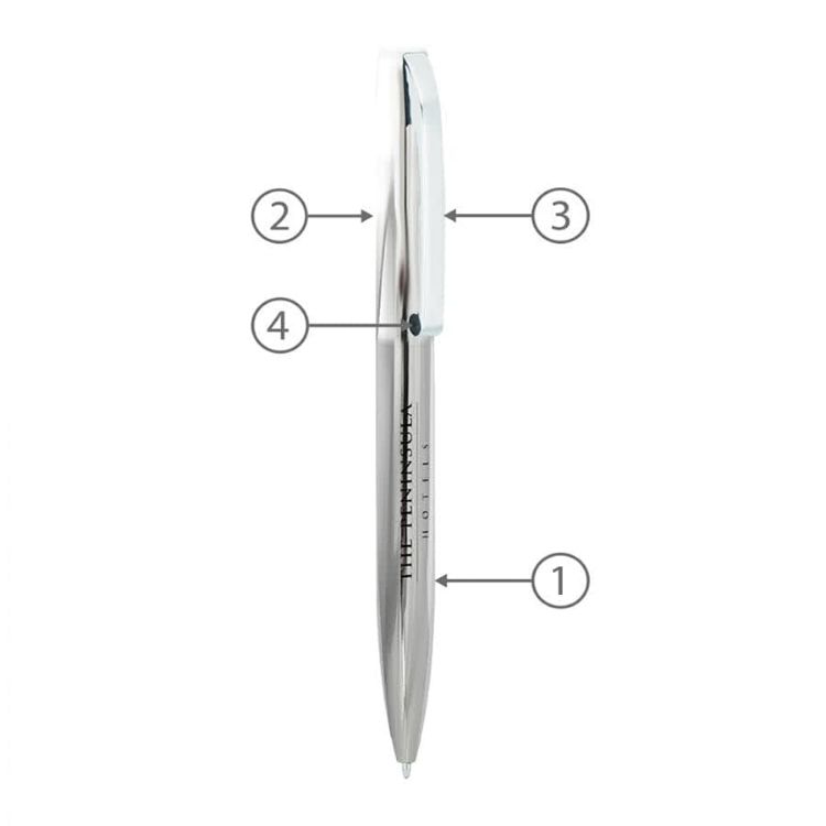 Picture of BND75 CLAW, TWIST METAL BALL PEN
