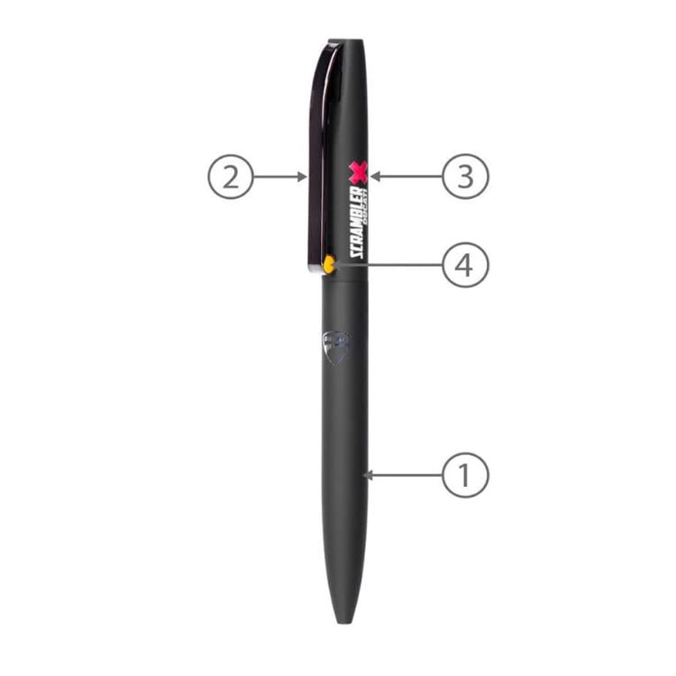 Picture of BND75 CLAW, TWIST METAL BALL PEN