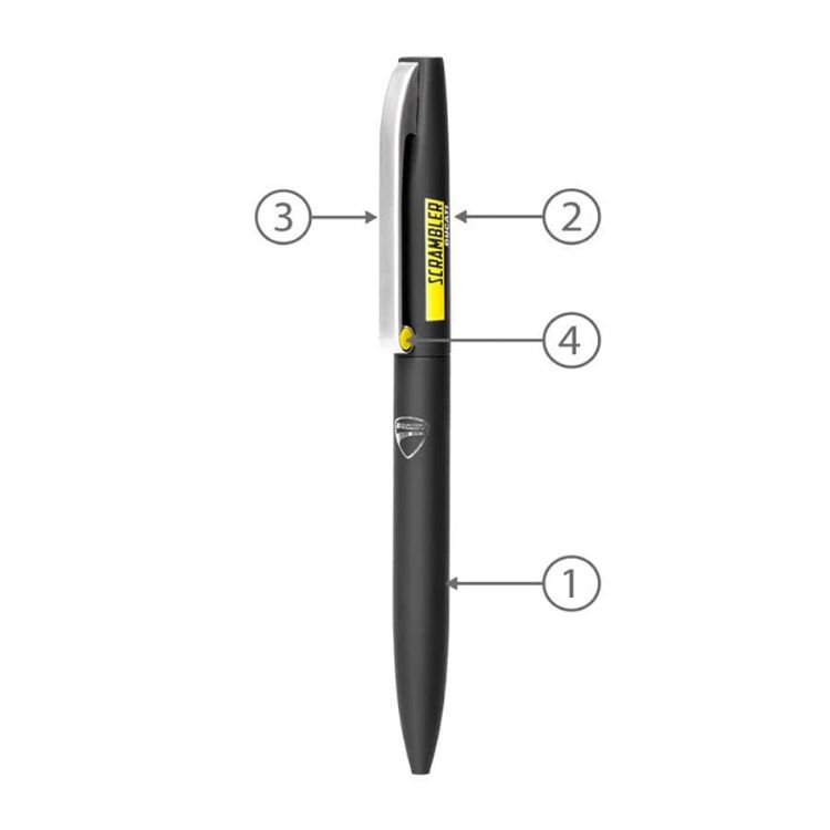 Picture of BND75 CLAW, TWIST METAL BALL PEN