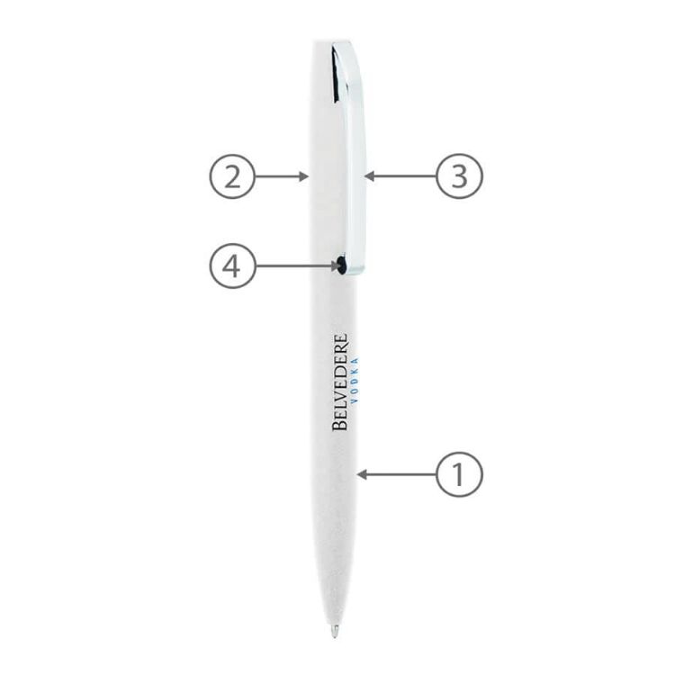 Picture of BND75 CLAW, TWIST METAL BALL PEN