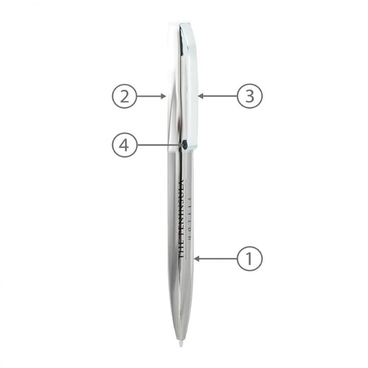 Picture of BND75 CLAW, TWIST METAL BALL PEN
