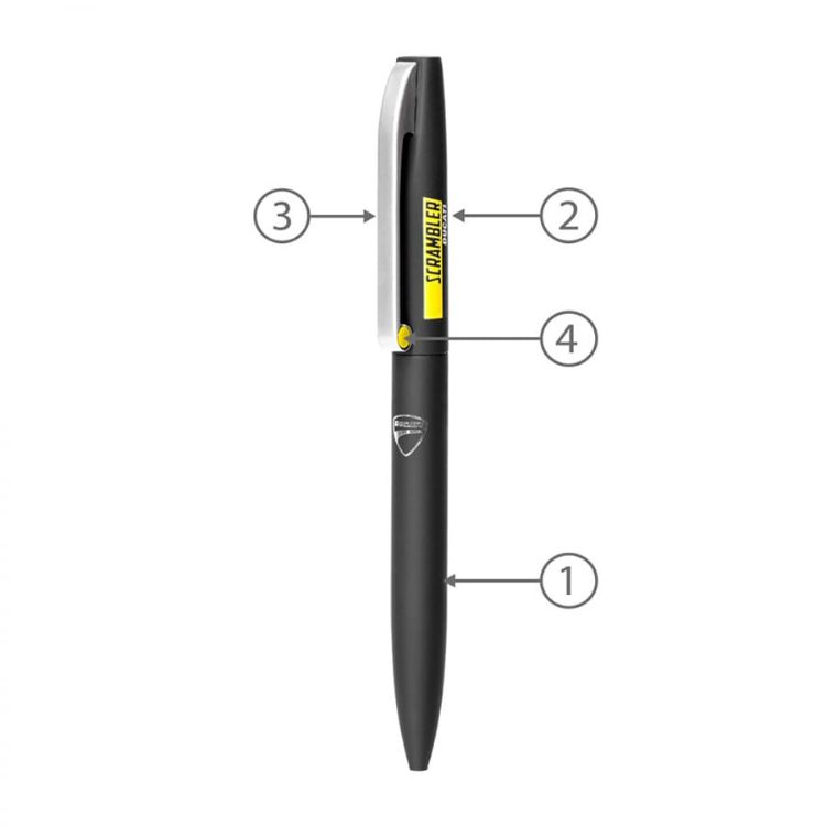 Picture of BND75 CLAW, TWIST METAL BALL PEN
