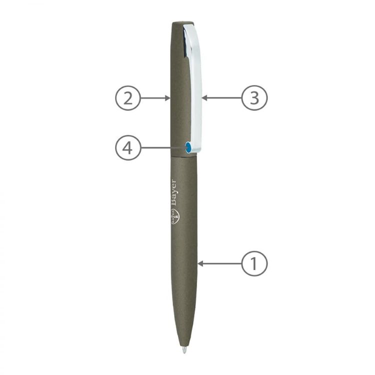 Picture of BND75 CLAW, TWIST METAL BALL PEN
