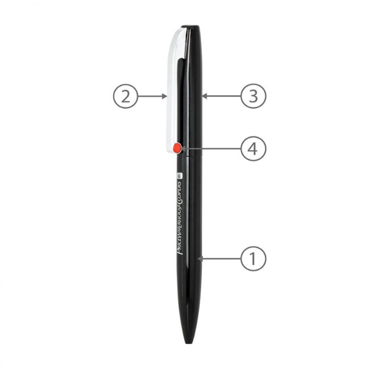 Picture of BND75 CLAW, TWIST METAL BALL PEN