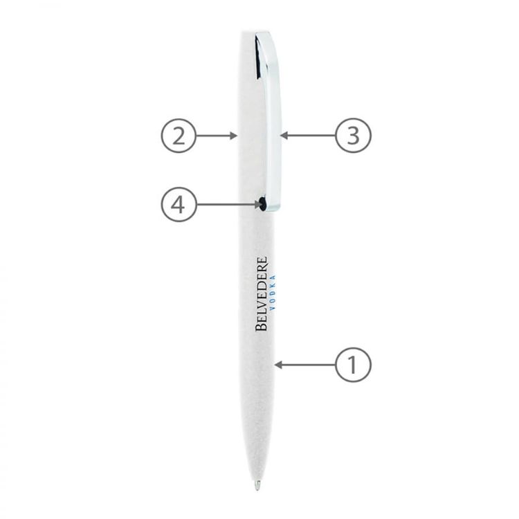 Picture of BND75 CLAW, TWIST METAL BALL PEN