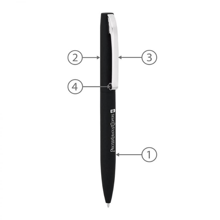 Picture of BND75 CLAW, TWIST METAL BALL PEN