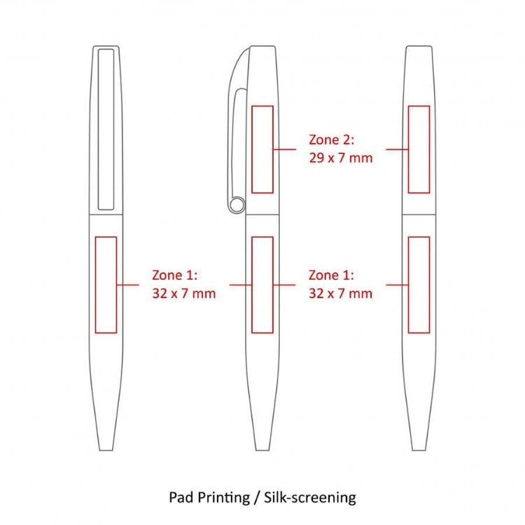 Picture of BND75 CLAW, TWIST METAL BALL PEN
