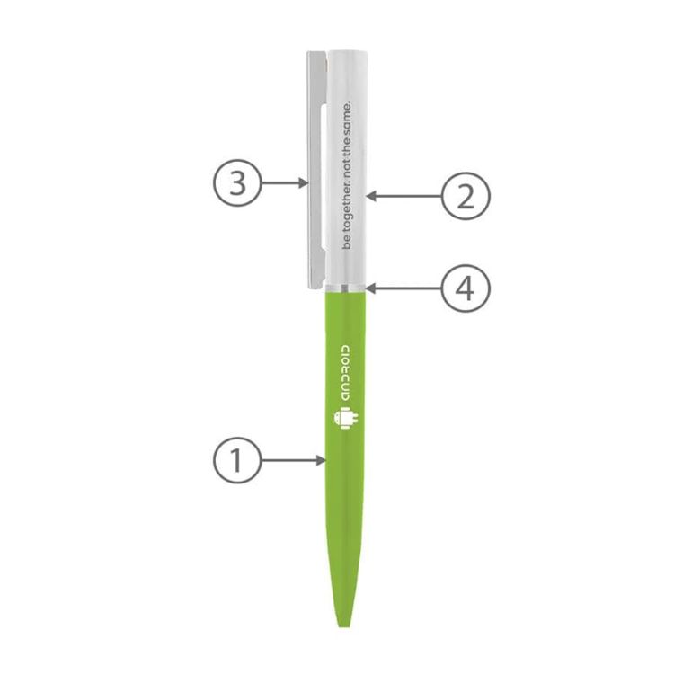 Picture of BND78XL, TWIST METAL BALL PEN