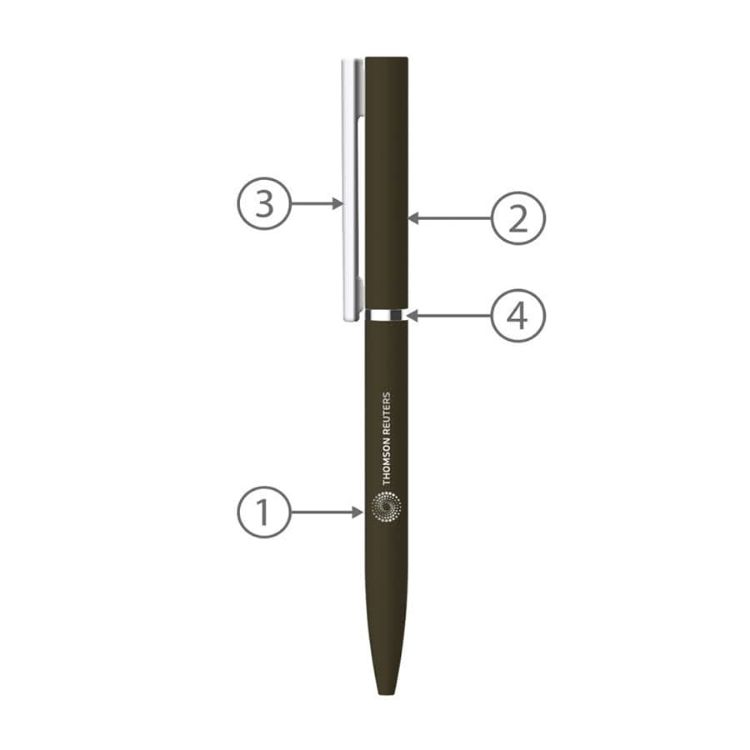 Picture of BND78XL, TWIST METAL BALL PEN