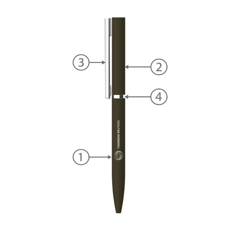 Picture of BND78XL, TWIST METAL BALL PEN