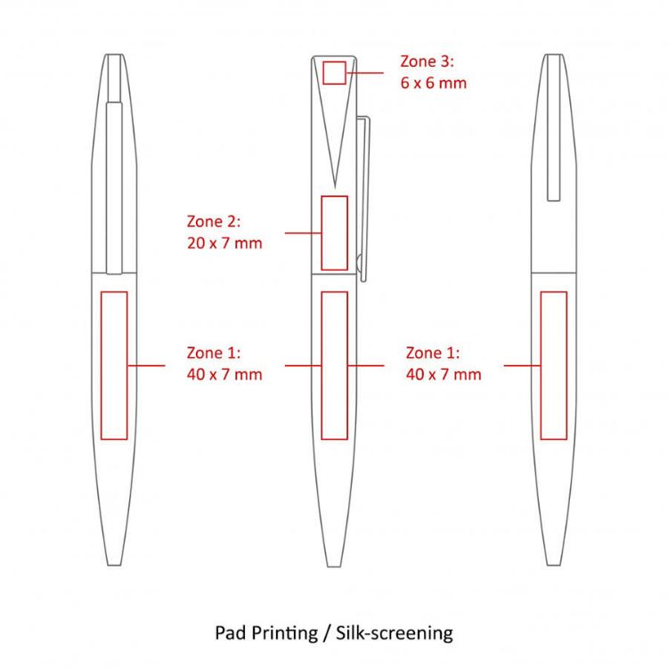 Picture of BND66 SLIM, TWIST METAL BALL PEN