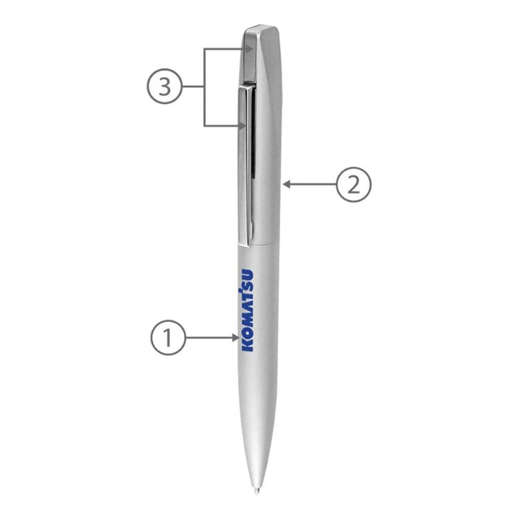 Picture of BND66 SLIM, TWIST METAL BALL PEN