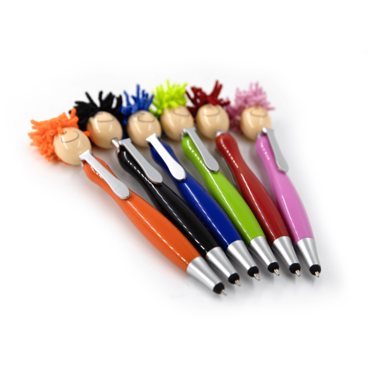 Picture of Mop Head Pen with Stylus