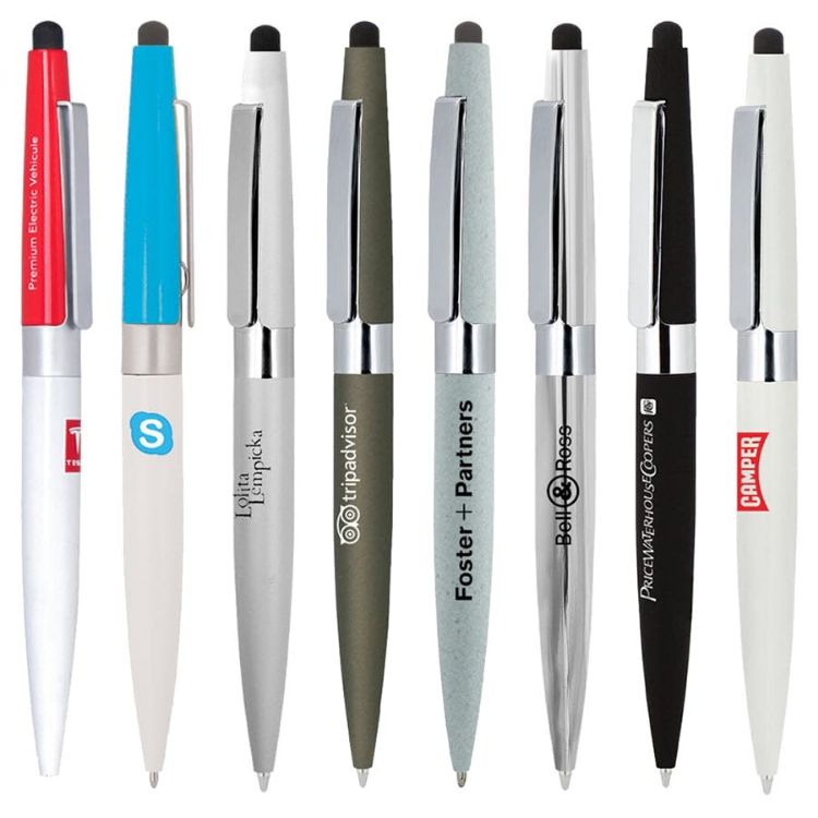 Picture of BND77S PERI STYLUS, TWIST METAL BALL PEN