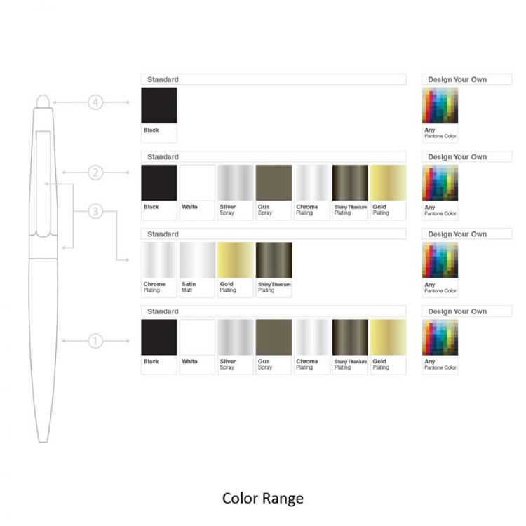 Picture of BND77S PERI STYLUS, TWIST METAL BALL PEN