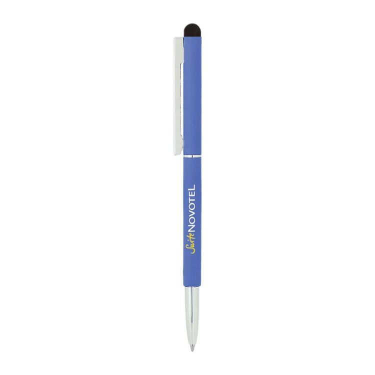 Picture of BND71S CLAP STYLUS THIN TWIST METAL BALL PEN