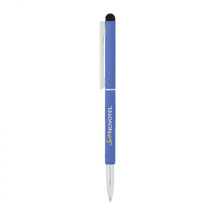 Picture of BND71S CLAP STYLUS THIN TWIST METAL BALL PEN