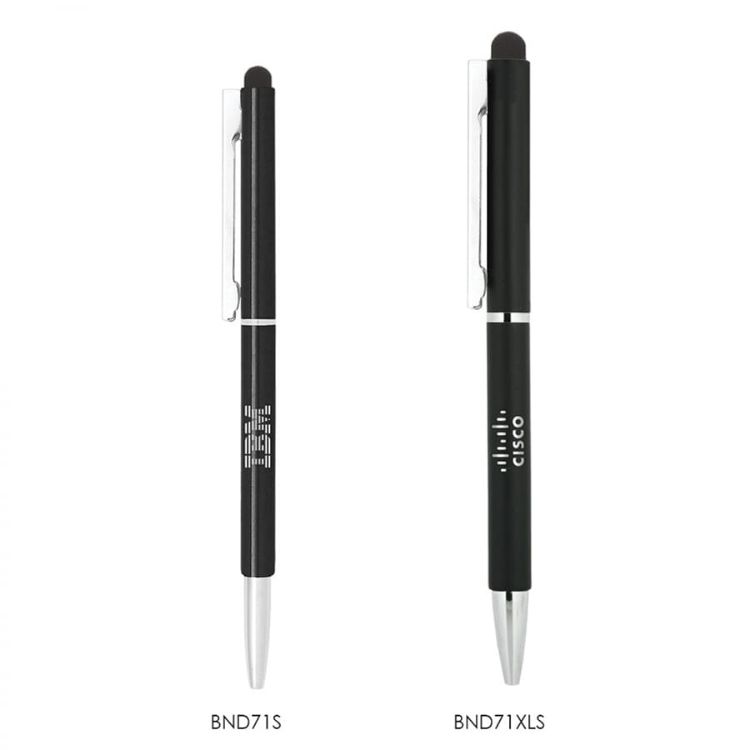 Picture of BND71S CLAP STYLUS THIN TWIST METAL BALL PEN