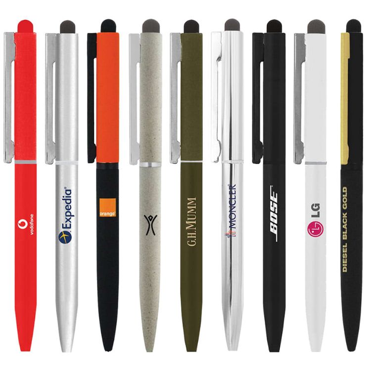 Picture of BND78XLS SARI STYLUS TWIST METAL BALL PEN