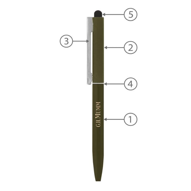 Picture of BND78XLS SARI STYLUS TWIST METAL BALL PEN
