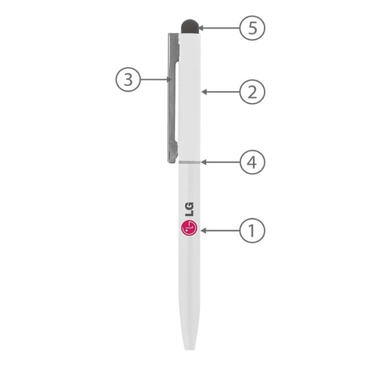 Picture of BND78XLS SARI STYLUS TWIST METAL BALL PEN