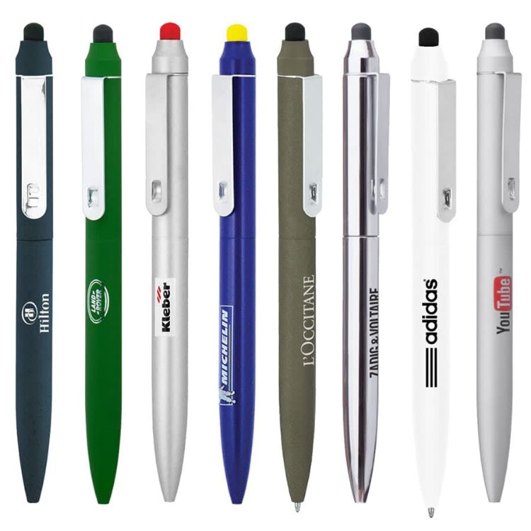 Picture of BND76S JOT, STYLUS, TWIST METAL BALLPEN