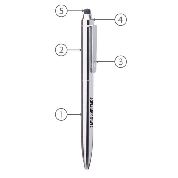 Picture of BND76S JOT, STYLUS, TWIST METAL BALLPEN