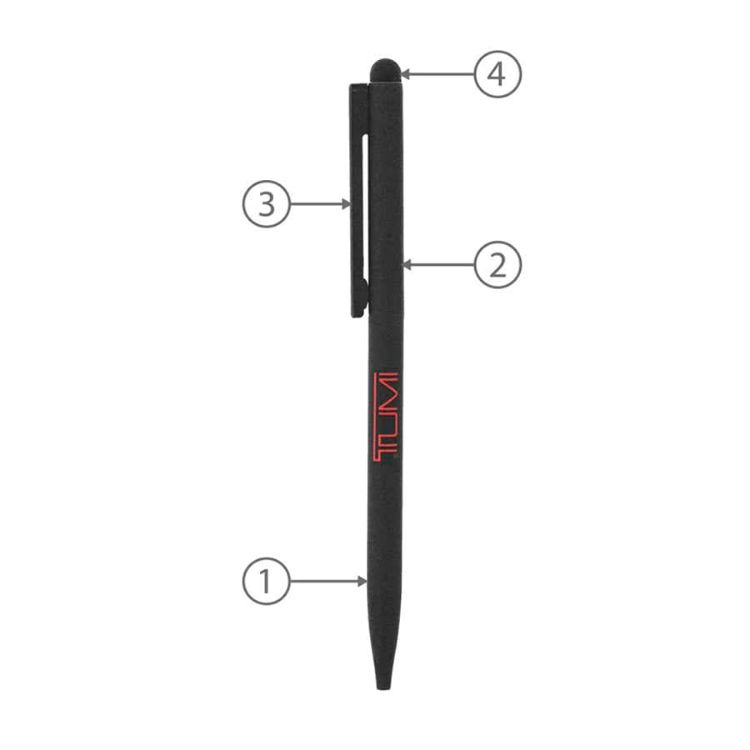 Picture of BND78S SARI STYLUS, THIN TWIST METAL BALL PEN
