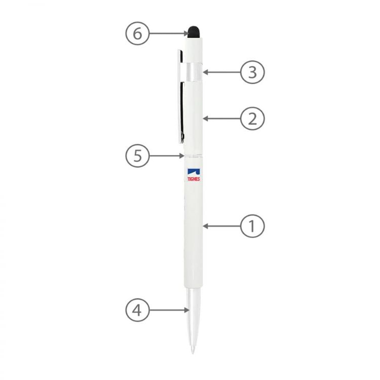 Picture of Stylus Hex Pens (Custom Made To Order - BND70S)
