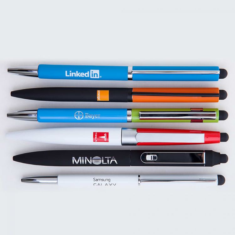Picture of BND70XLS HEX STYLUS TWIST METAL BALL PEN