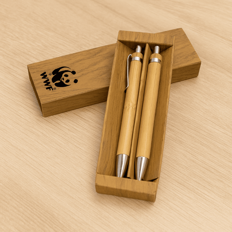 Picture of Linus Bamboo Pen Set