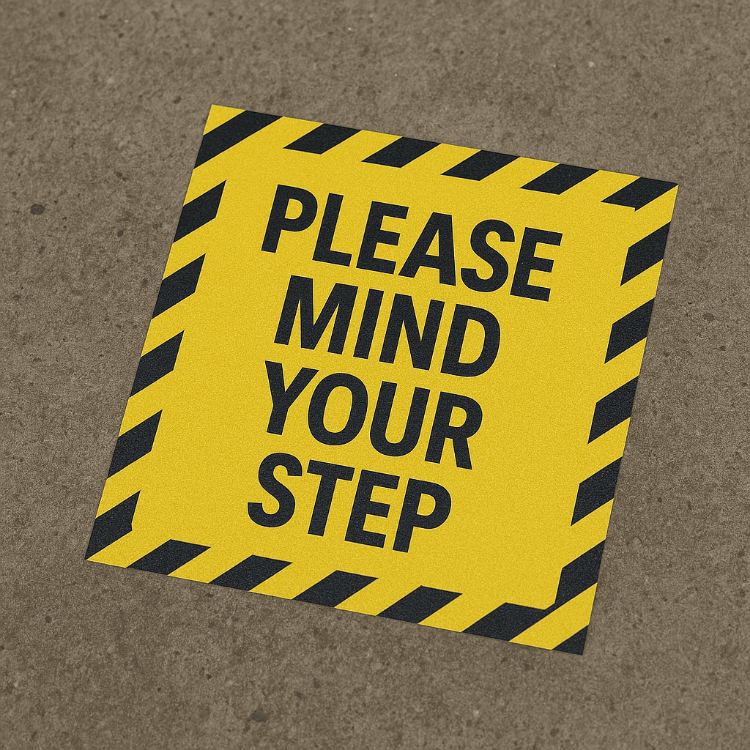 Picture of Floor Decal Sticker Outdoor Or Indoor Use