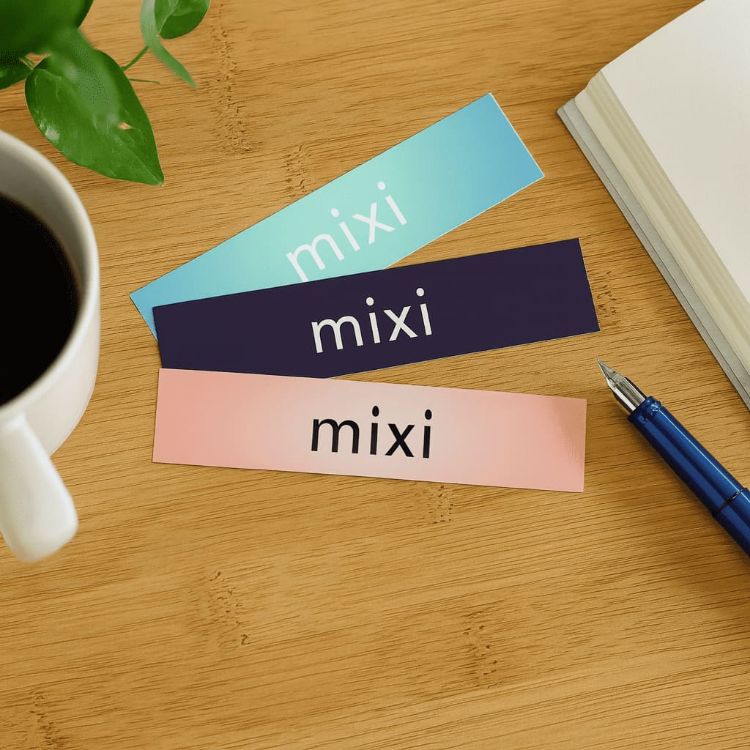 Picture of Gloss Paper Sticker (50 x 210mm)