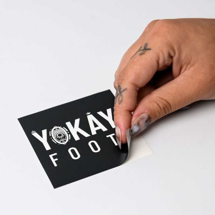 Picture of Gloss Paper Sticker (75 x 75 mm)