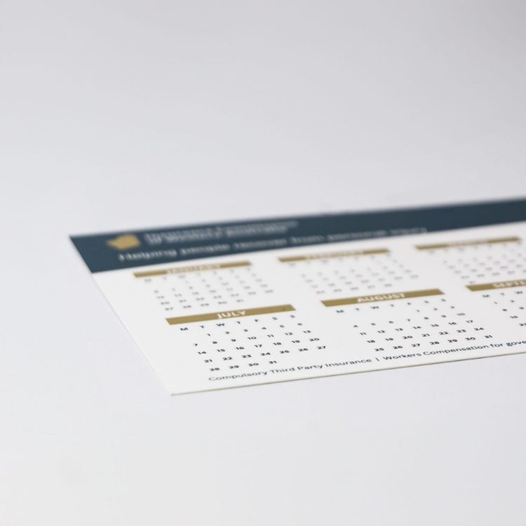 Picture of Magnetic Tab Calendar