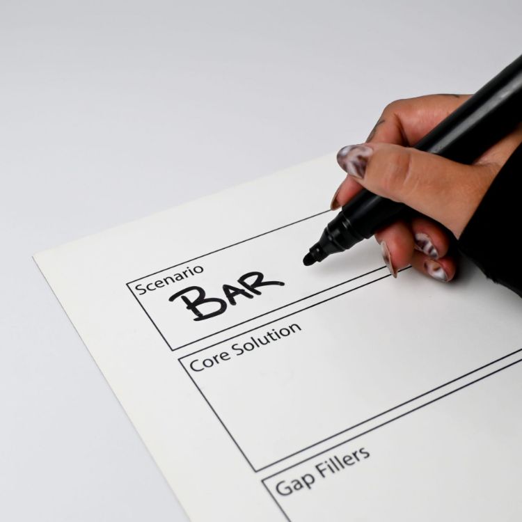 Picture of Magnetic Whiteboard (297mm x 420mm)
