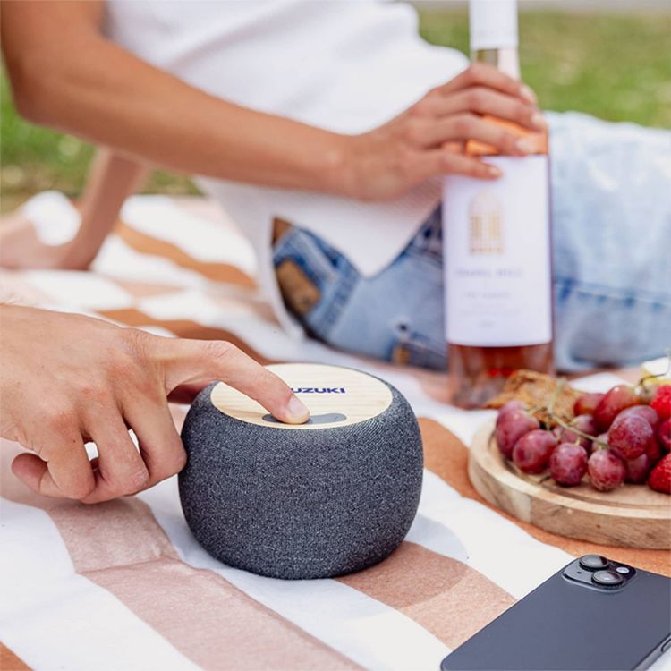 Picture of Boomer Bamboo Wireless Speaker