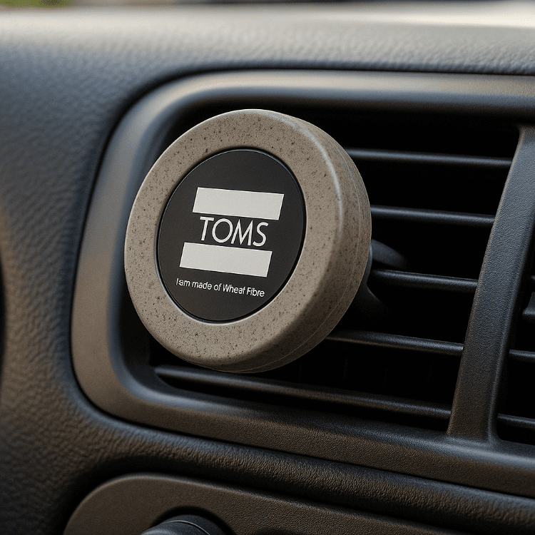 Picture of Kozo Universal Magnetic Car Vent Mount - ABS - Silver - Round