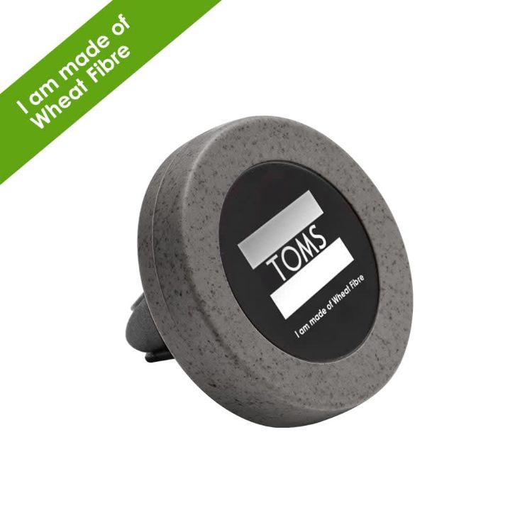 Picture of Kozo Universal Magnetic Car Vent Mount - ABS - Silver - Round