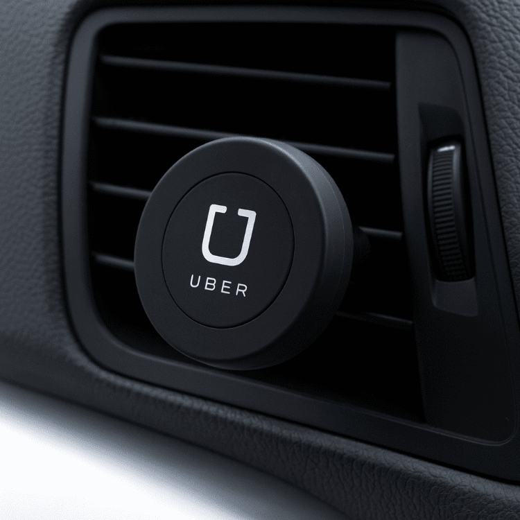 Picture of Kozo Universal Magnetic Car Vent Mount - ABS - Black - Round