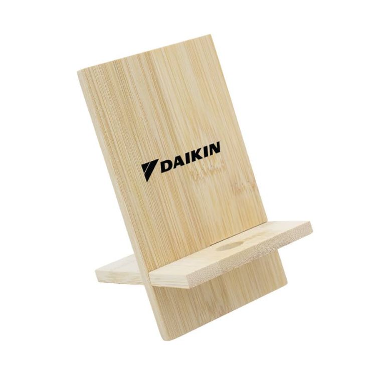 Picture of Groove Bamboo Phone Stand