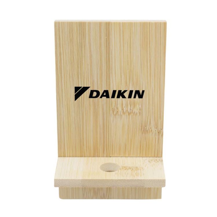 Picture of Groove Bamboo Phone Stand