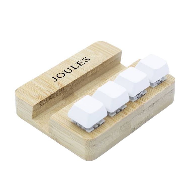 Picture of Bamboo Stand Holder Key Pressing Stress Reliever