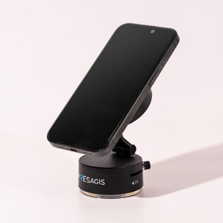 Picture of Recycled ABS Vacuum Suction Magnetic Phone Stand
